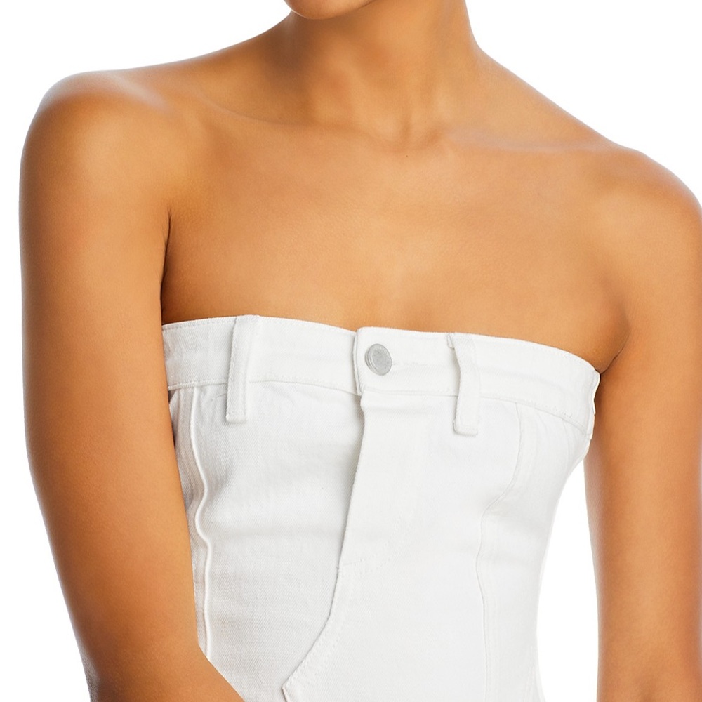 BlankNYC White Denim Mini Dress